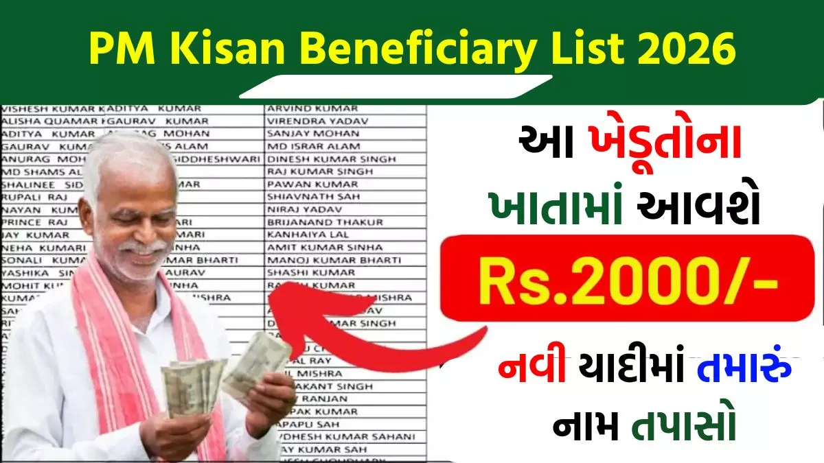 PM Kisan Beneficiary List