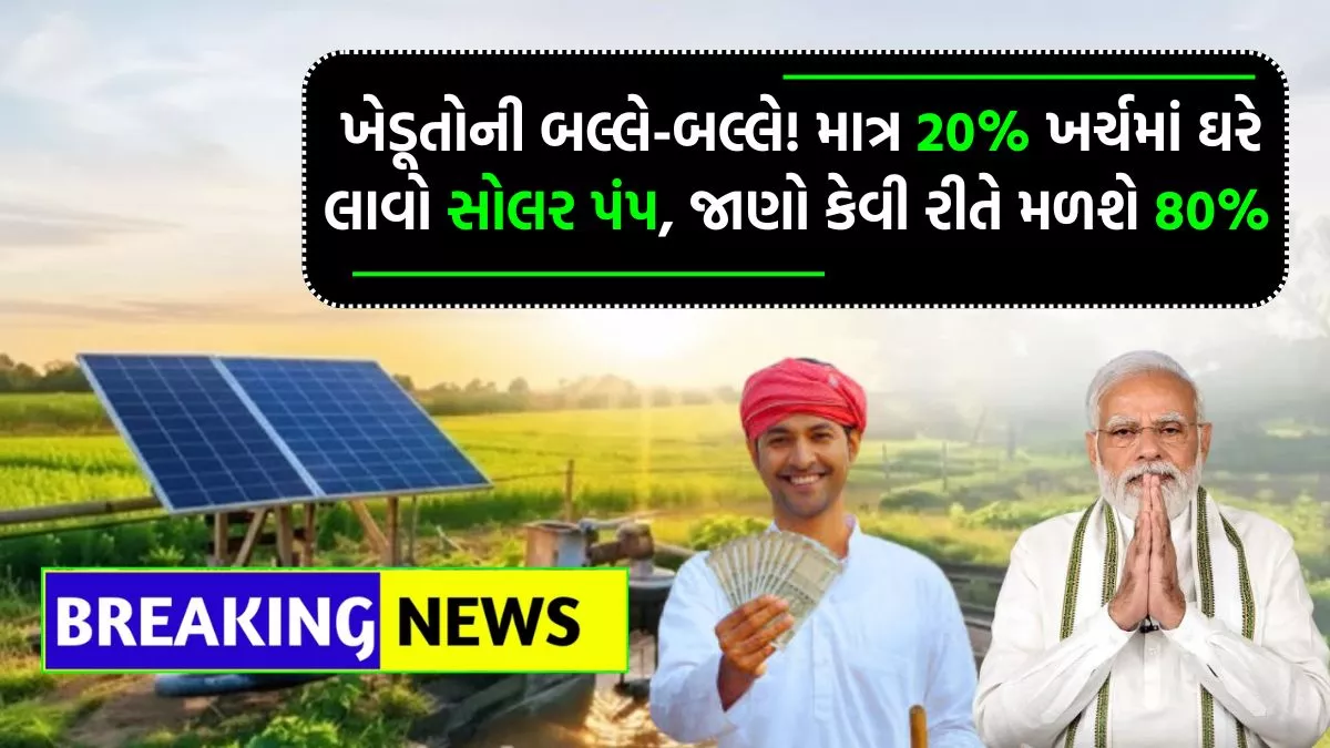Solar Pump Subsidy